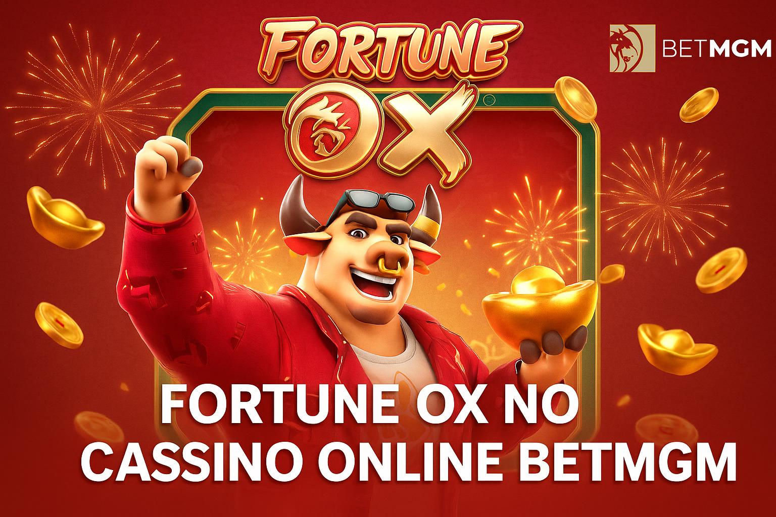 Fortune Ox no BETMGM - Aposte Agora e Reivindique Seus Ganhos